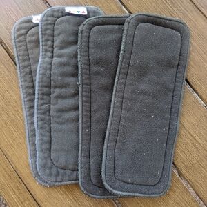 Charcoal Supersoaker Cloth Diaper Inserts